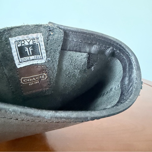 Frye x Coach Special Edition Veronica Tall Distressed Leather Boots | US 6.5 - Picture 7 of 9